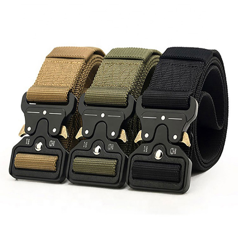 45mm Schnellverschlussknopf Outdoor Jagd Nylon Taktischer Gürtel
