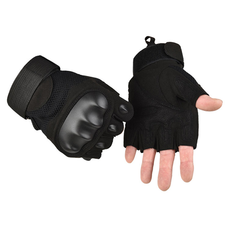 Radfahren Motorrad Fingerlose Halbfinger Handschuhe Militär Handschuhe Armee Taktische Hand Jagd Handschuhe