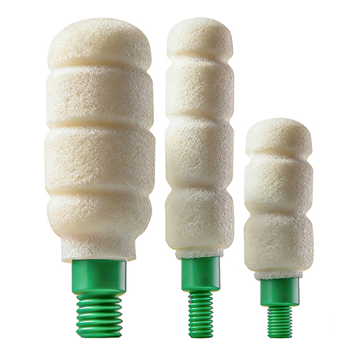 Waffenreinigungsschaumbürsten, Laufreinigungstupfer, Kaliber .177. --- 12Ga.