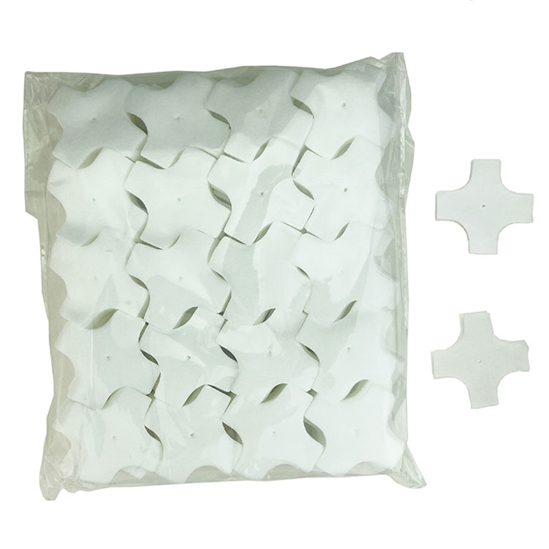 Waffenreinigungsflicken in Sternform aus flexiblem synthetischem Material