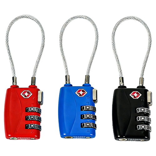 Sicheres Kabelschloss für das Waffendisplay