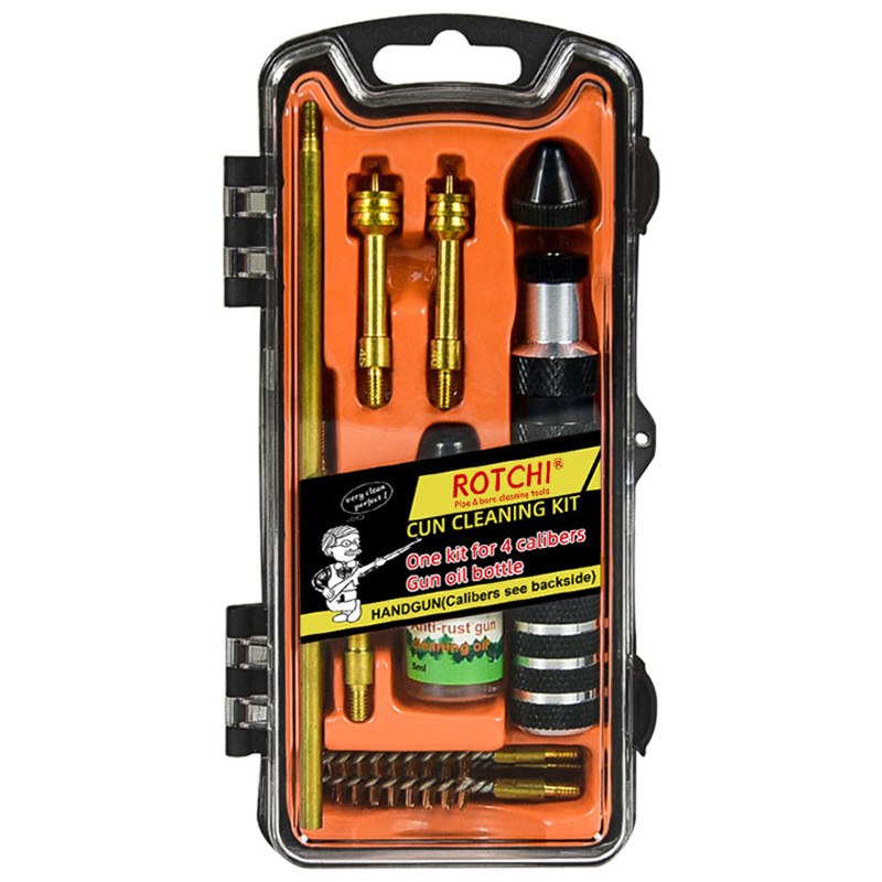 Pistolen-Reinigungsset, Ölflasche 3-in-1