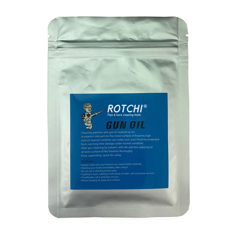 Opp-verpackte, ölabsorbierende Waffenreinigungspflaster