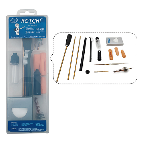 Gewehrsatz mit Laufführung und Waffenöl